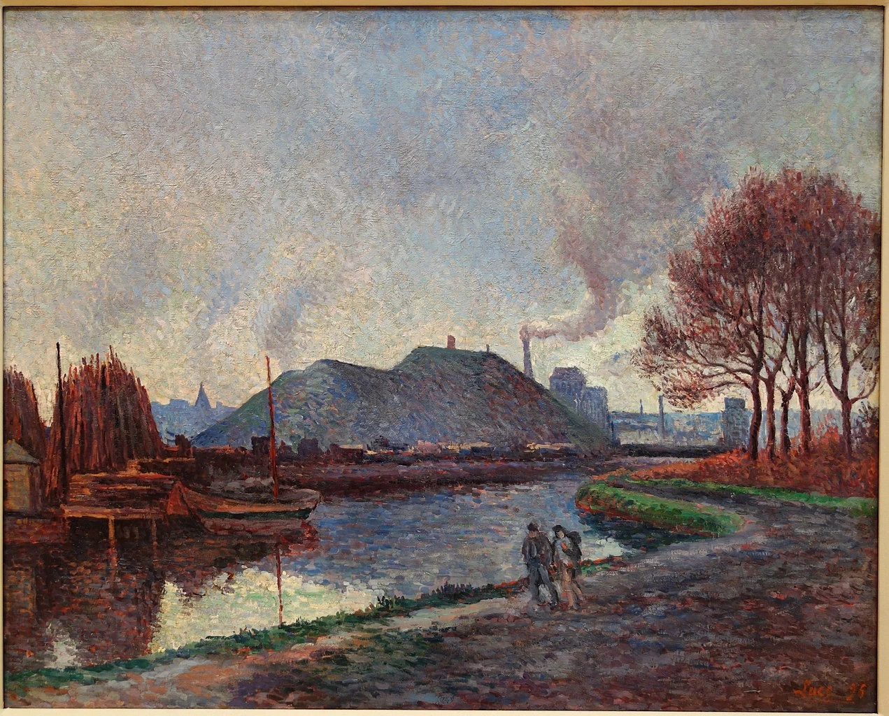 Il fiume Sambre a Charleroi - Chazen Museum of Art, Wisconsin, Madison